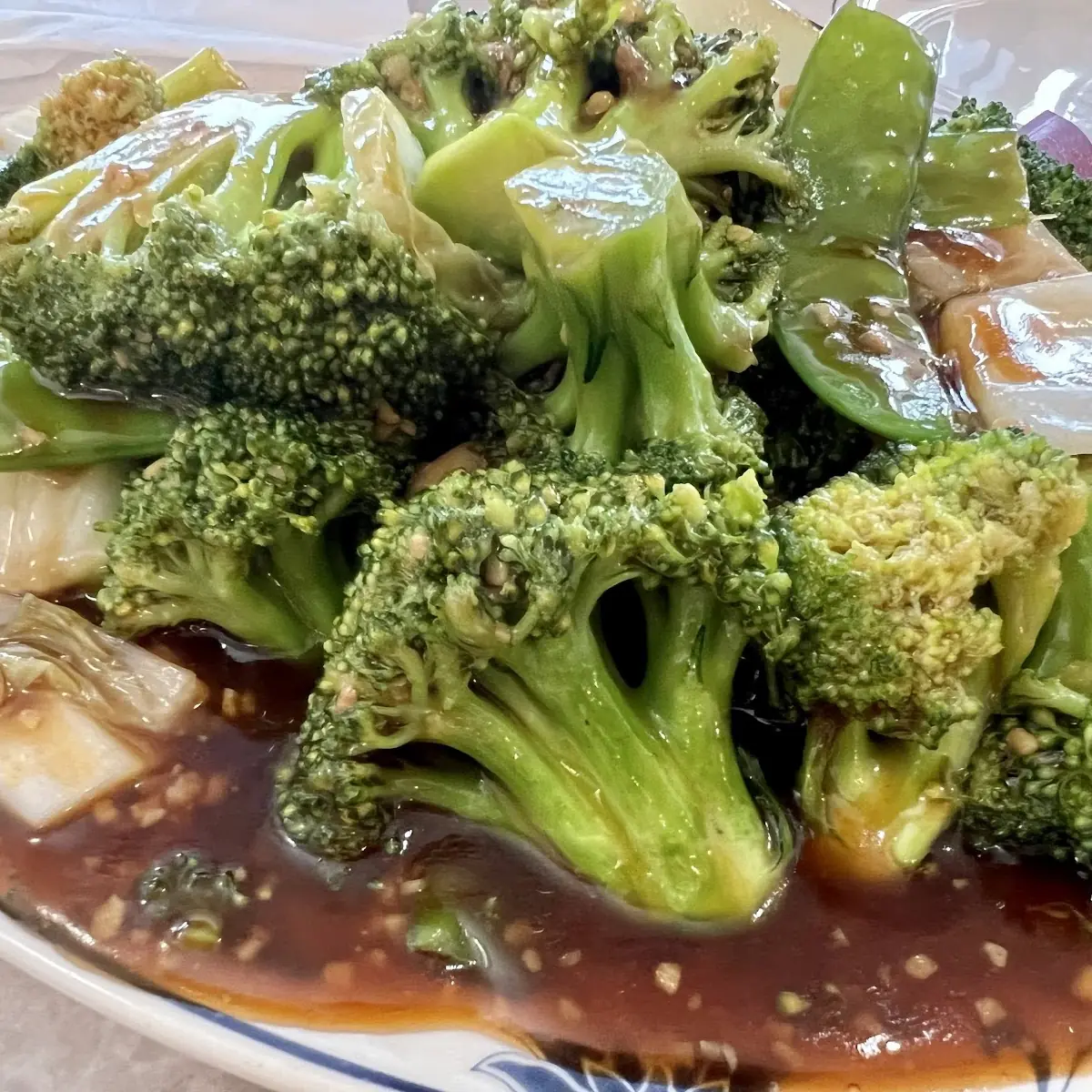 Fresh Broccoli with Oyster Sauce 蚝油芥蓝